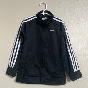 Adidas kids zip up long sleeve